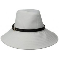 Brookline Mujer&apos;s Cotton Fedora Sun Hat Trimmed with Belt Physician Endorsed  810122023913 eb-21423512